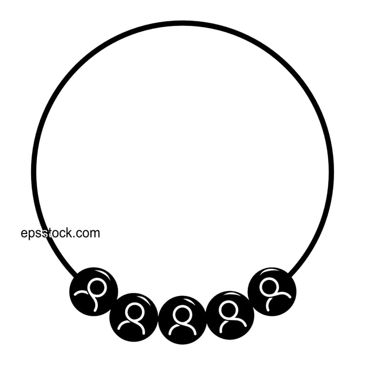 Network of interconnected people