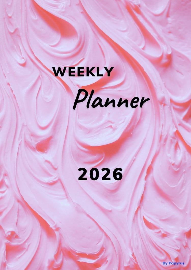 Weekly Planner "Lemon" - English Version - Payhip