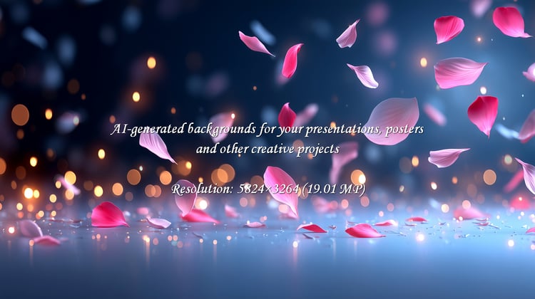 Capture the delicate beauty of falling pink petals with this dreamy scene. Ideal for romantic themes, cosmetic campaigns, or adding a touch of elegance to your designs. Soft, serene, and visually captivating.