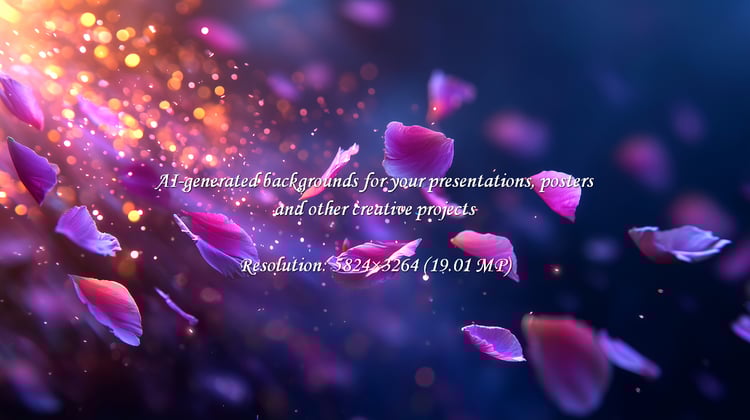 Enchanting rose petals gracefully descend amidst a shower of shimmering light. This captivating scene evokes romance, beauty, and delicate elegance. Perfect for adding a touch of dreamlike quality.