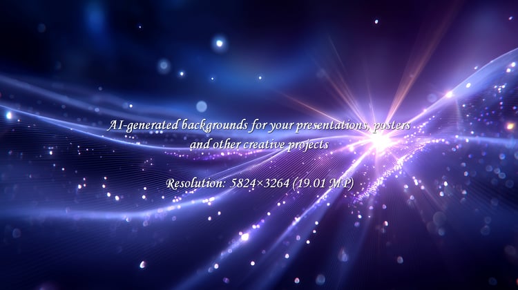 A vibrant, futuristic background with glowing particles and smooth lines evokes energy and innovation. Ideal for tech presentations, modern designs, and digital art projects, offering a dynamic and eye-catching feel.