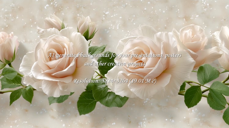 Beautiful blush roses evoke romance and elegance. Ideal for wedding invitations, branding, or designs needing a soft, feminine touch. A dreamy and artistic backdrop for your project.