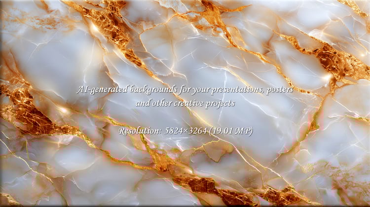 Sophisticated white and gold marble texture ideal for creating luxury backgrounds and designs. Use it to add a touch of elegance to any project, from branding to marketing materials.