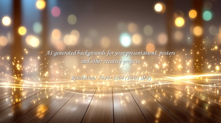 Capture the magic with this elegant golden scene. Perfect for festive promotions, luxury branding, or sophisticated product displays. The warm, inviting glow creates a dreamy, celebratory atmosphere.