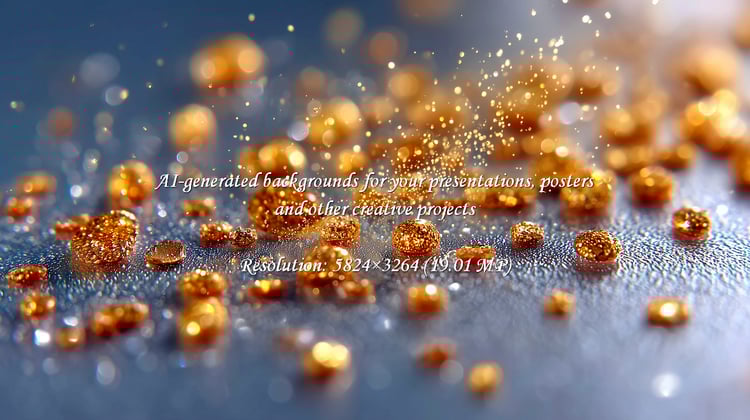 Capture the magical essence of golden glitter particles shimmering on a textured surface. Perfect for luxury brands, festive promotions, and designs that need a touch of elegance and sparkle.
