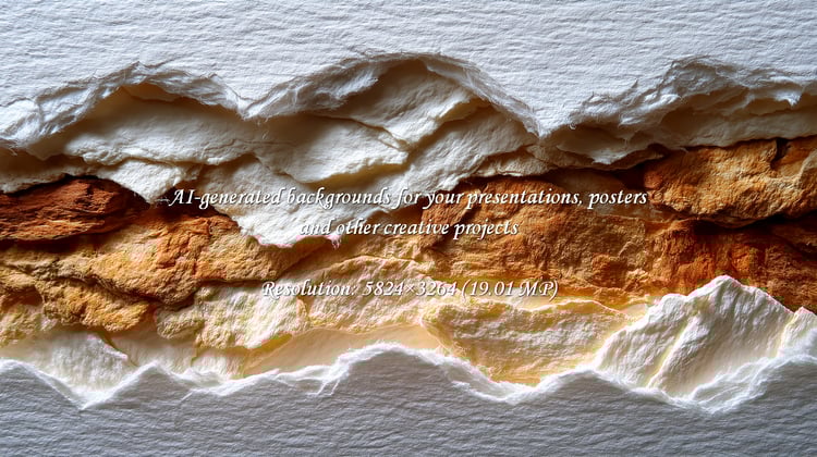 Sophisticated layered paper texture with earthy tones adds depth and visual interest. Ideal for artistic projects, scrapbooking, or creative backgrounds. Use for designs needing a natural touch.