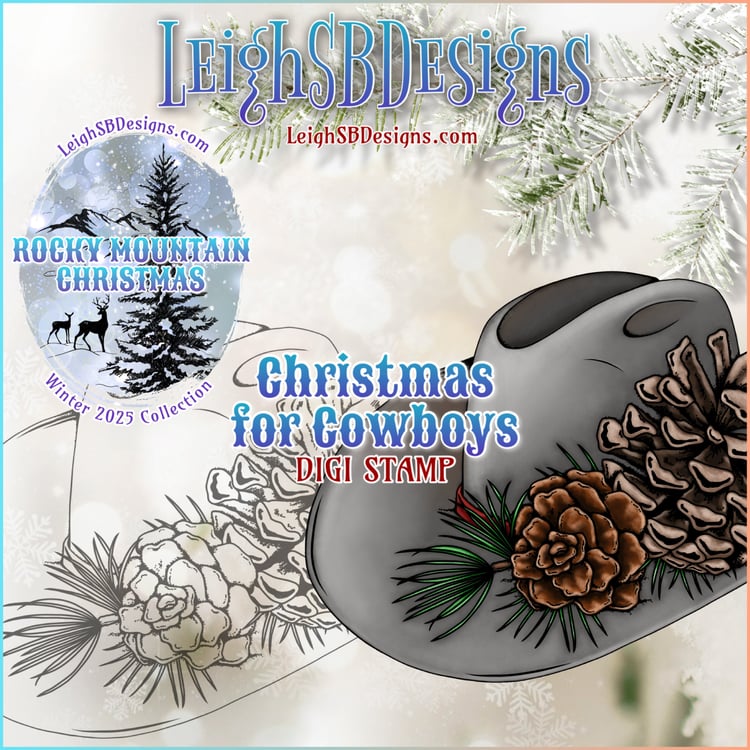 LeighSBDesigns Christmas for Cowboys