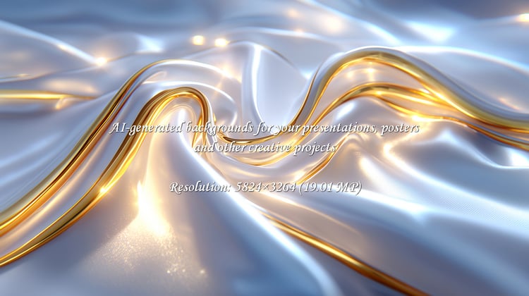 Capture refined elegance with this flowing satin and gold design. Ideal for creating a sophisticated mood in upscale branding, fashion projects, or luxury product presentations.