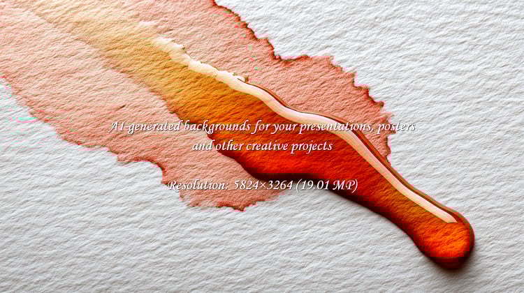 A stunning amber liquid drop elegantly spills onto textured paper, creating a vibrant flow of color. Use as a creative background, artistic element, or abstract texture in your next design project.