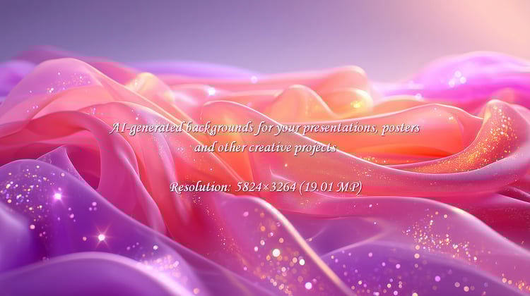 Capture the magic with this dreamy silk texture. Shimmering glitters and vibrant hues create a luxurious and elegant backdrop. Perfect for adding a touch of glamour and romance to your designs.