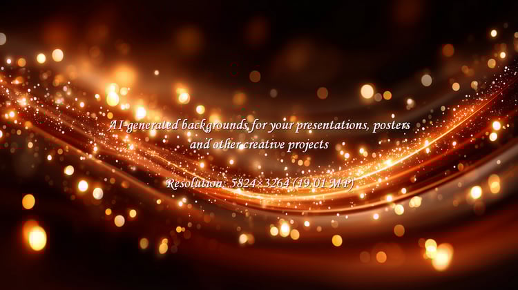 Golden lights gracefully flowing across a dark backdrop evoke a sense of magic and elegance. Perfect for adding a touch of luxury and festive sparkle to your projects, creating a captivating visual experience.