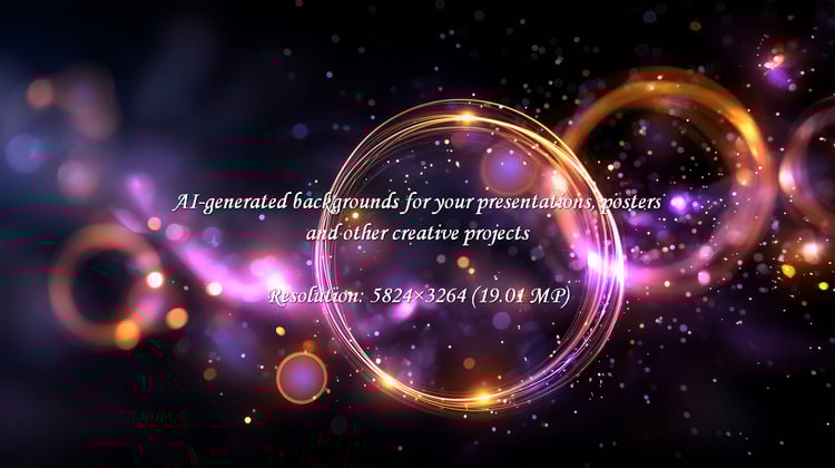 Enchanting cosmic rings create a magical atmosphere, perfect for conveying innovation and futuristic concepts. Use this vibrant, dreamlike scene for projects needing a touch of ethereal beauty.