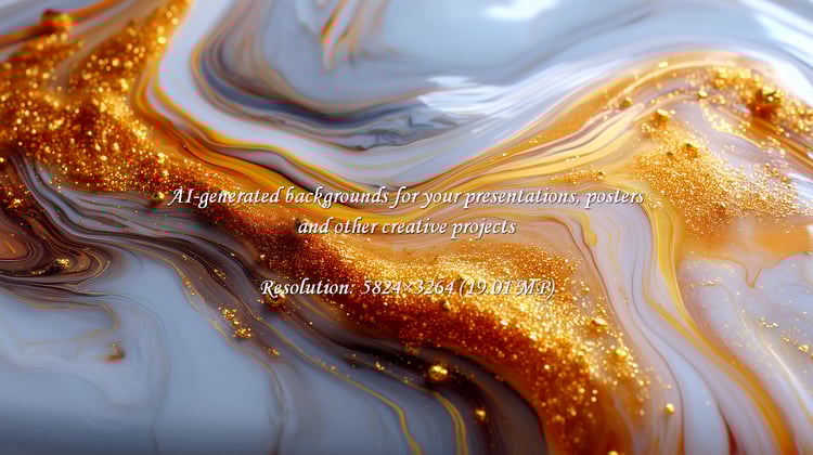 Elevate your designs with this stunning gold glitter and marble texture. Its luxurious swirls and elegant shimmer add a touch of opulence, perfect for branding and upscale projects.