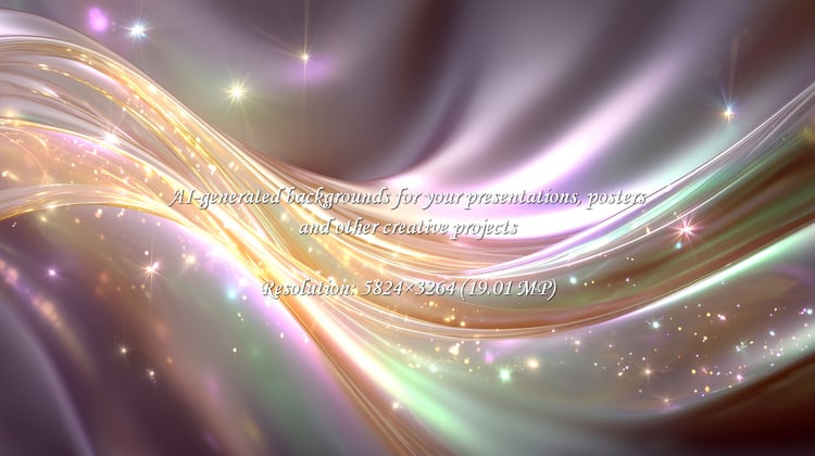 Evoke a sense of shimmering elegance with this dreamy abstract background. Its dynamic flow and vibrant colors create a magical, artistic experience, perfect for adding a touch of luxury to any design.