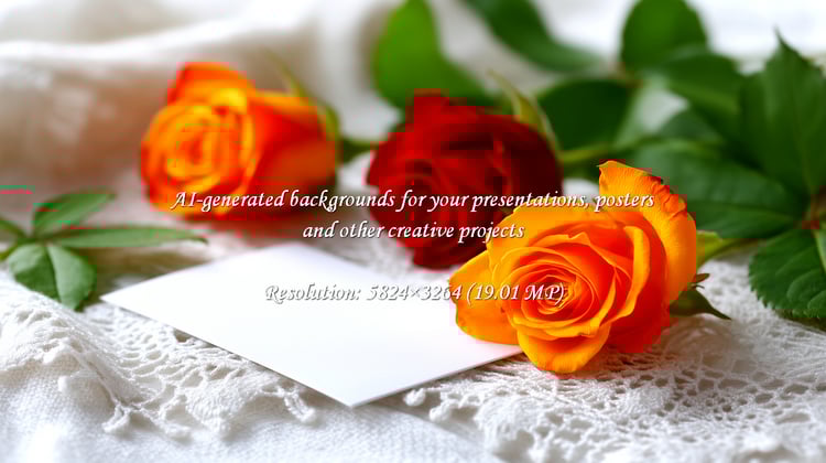 Express yourself with vibrant roses and a blank card, ideal for conveying love, appreciation, or congratulations. The delicate lace adds an elegant touch to your heartfelt message.