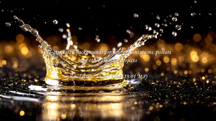 Experience the allure of liquid gold in motion. This captivating splash brings a touch of luxury to any project, perfect for high-end branding and visuals that demand attention and radiate elegance.