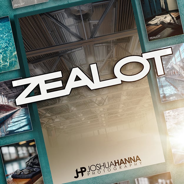 Zealot, Photoshop Template, Digital Background, Modern Design, Easy to Use, Volume Photography, Sports Photos, Media Day, T&I, School Pics, Epic, Seniors, Teams, Banners, Posters