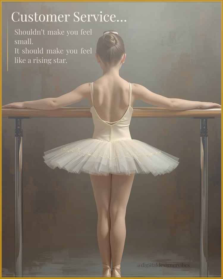 customer service wall art, office printable art, ballerina digital art, motivational quote wall art, rising star decor, business inspiration, positive workplace art, customer service training, elegant wall decor, 16x20 wall art, printable office artwork