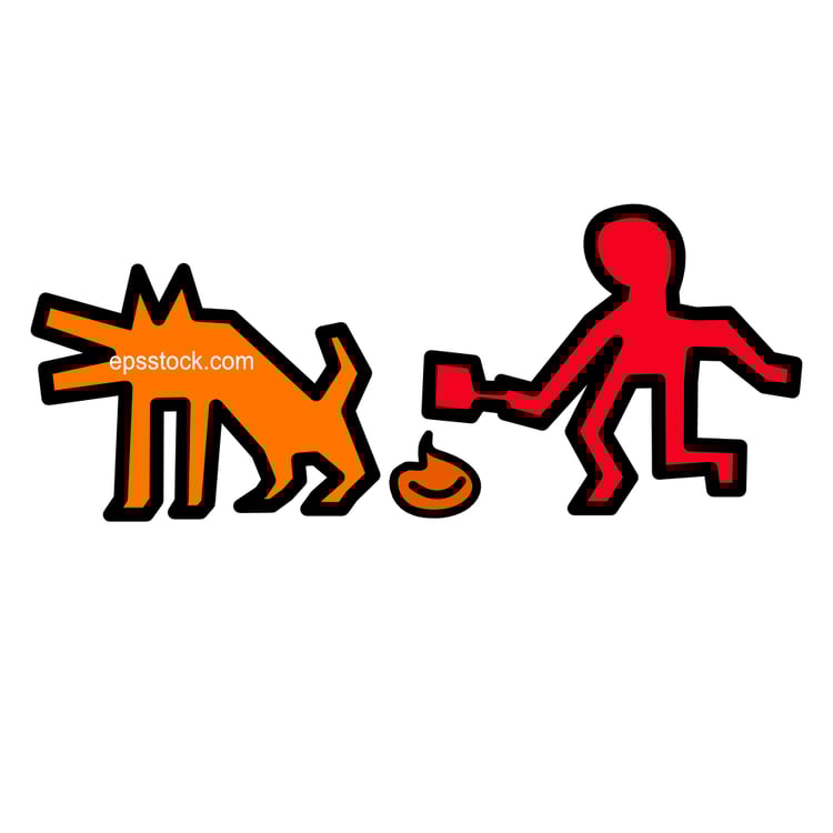 Dog Poop Cleanup Symbol