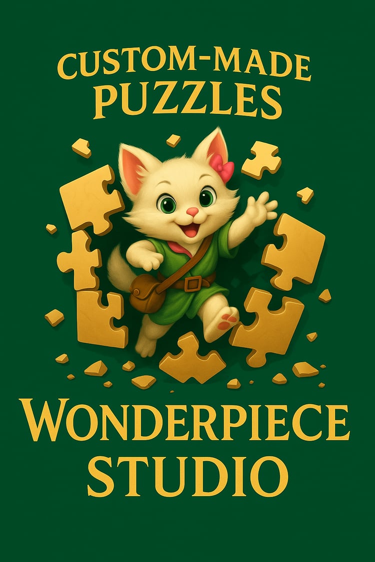 Custom made jigsaw puzzle from your photo by WonderPiece Studio