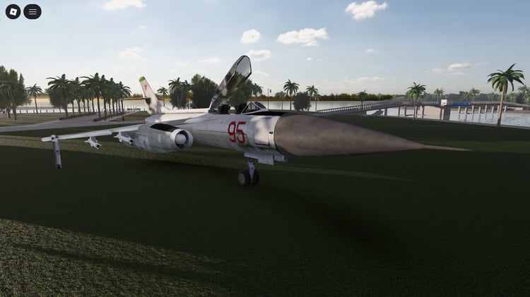 Twin-engine Yak-28P decorative jet