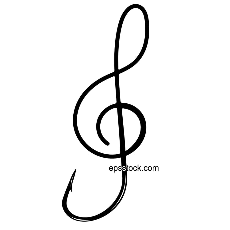 music hook symbol