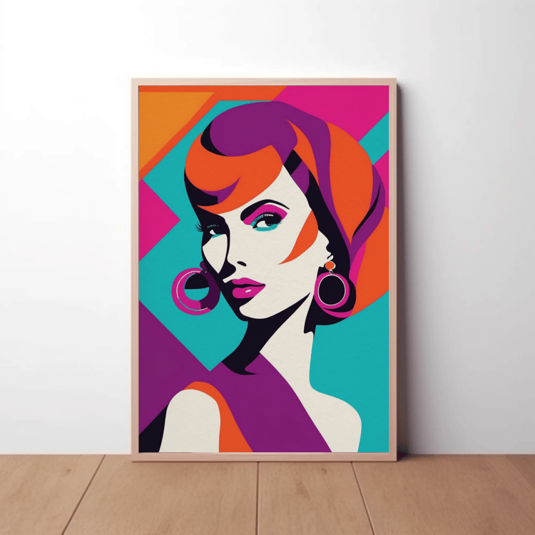 Prints By Nate Hart - 1960S COLLECTION “MOD POP SIXTY”