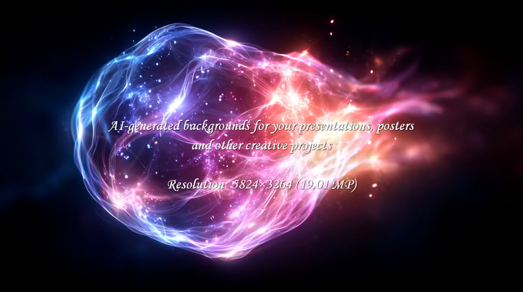 Dynamic energy sphere with flowing neon colors creates a futuristic and modern style. Perfect for technology branding, science concepts, and creative projects seeking a vibrant and captivating visual.