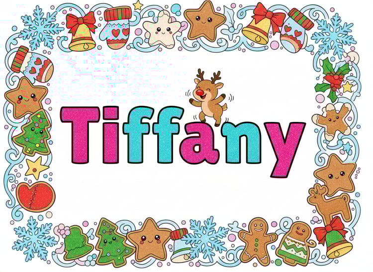 Christmas Personalised Placemat Colouring Sheet