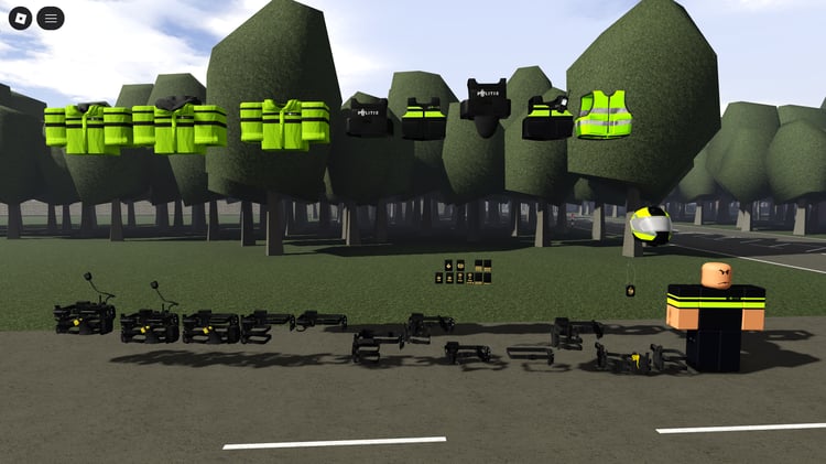 dutch patrol equipment roblox