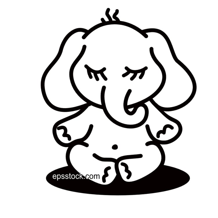 Elephant toy symbol