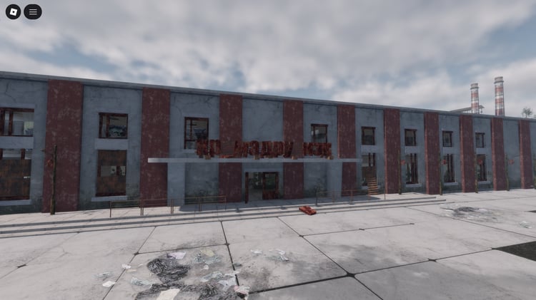 bakhmut inspired terrain with realistic structures