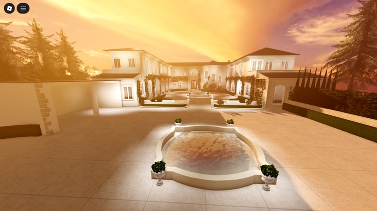 spacious rooms inside vineyard estate environment