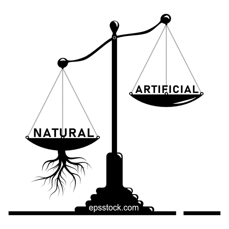 natural vs. artificial symbol