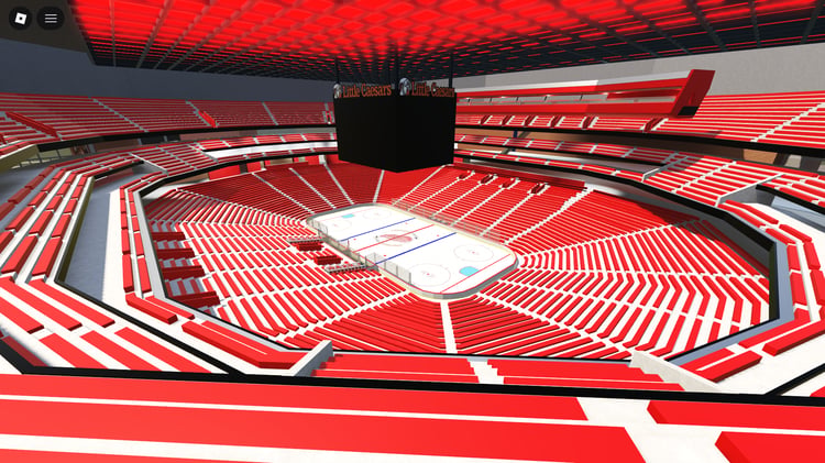 sports stadium interior roblox michigan map