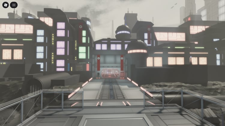 towering futuristic buildings in roblox coruscant