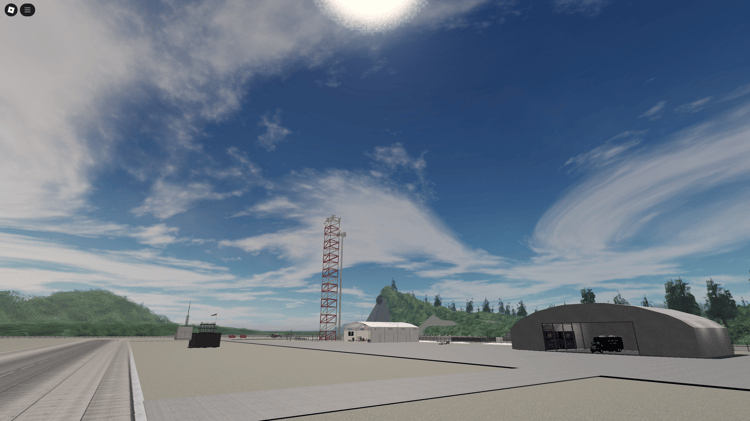 Roblox Tacoma RP map showing detailed shops and restaurant district