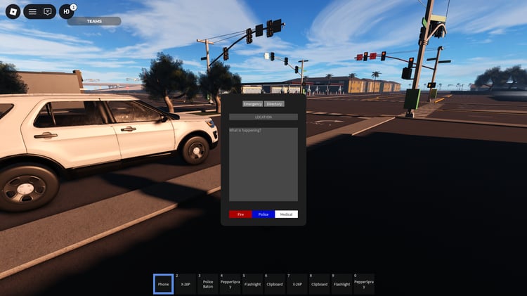 Handford County Roblox roleplay map