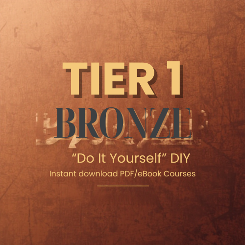 Tier 1 Bronze Do it yourself Nonprofit The Ultimate Guide to building a strong structured nonprofit, for profit or LLC organization business.