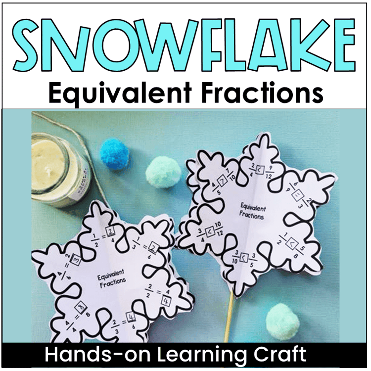 Snowflake equivalent fractions craft