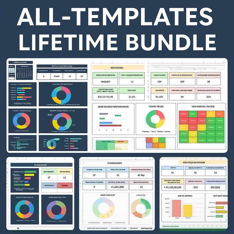 All-Templates Lifetime Bundle – Complete Project Management Template Library with Daily Updates, Excel and Google Sheets Dashboards, Gantt Charts, KPI Trackers, and Planning Tools
