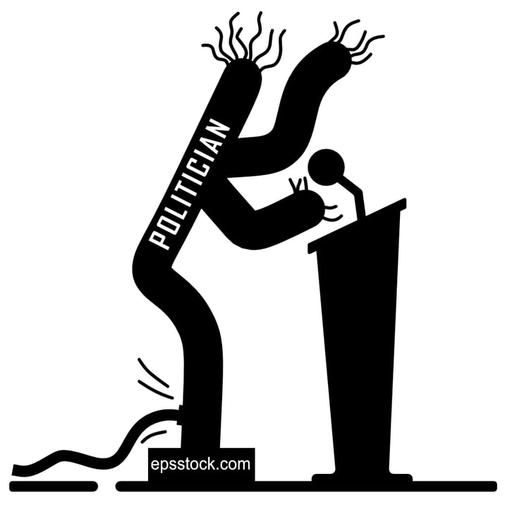 spineless politician