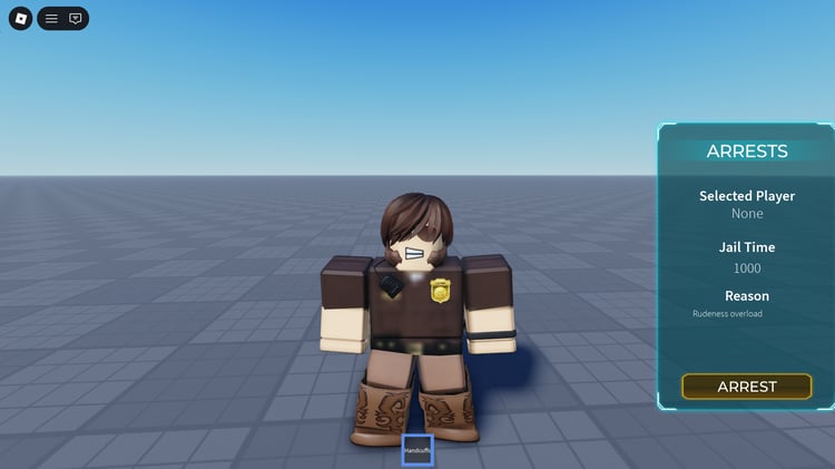 Roblox advanced cuff and citation system
