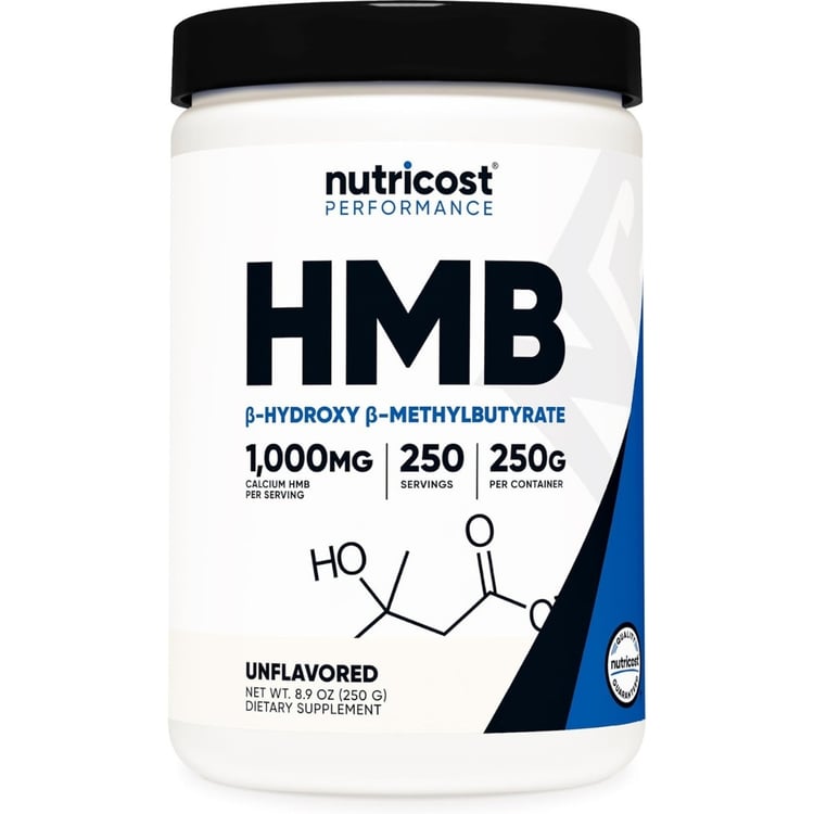 Nutricost HMB Powder (Beta-Hydroxy Beta-Methylbutyrate)