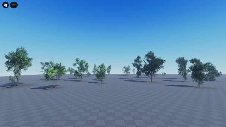 realistic roblox tree pack with optimized foliage