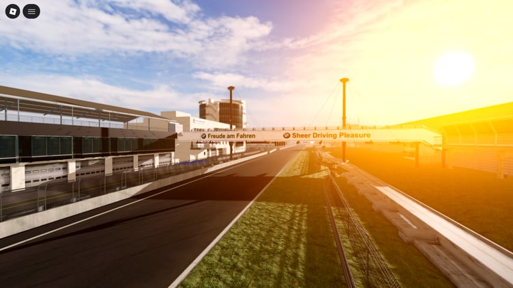 motorsport inspired racing map in roblox