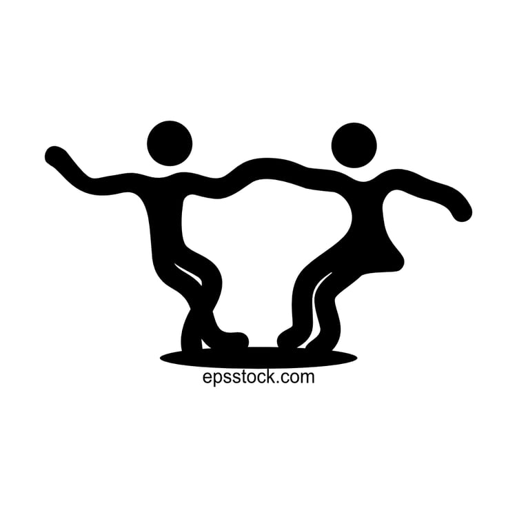 swing dancers' sign