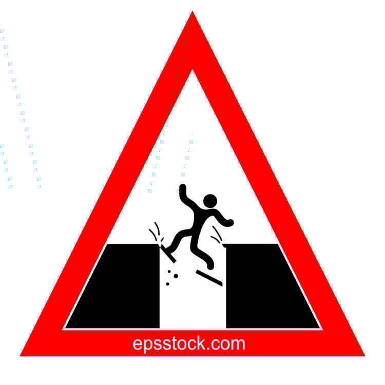 risk of collapse sign