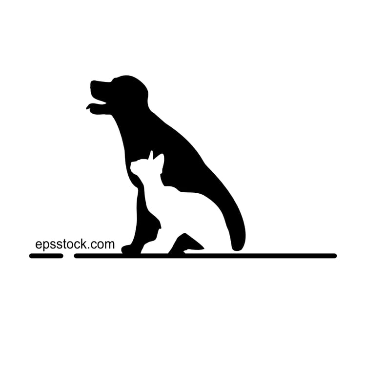 cat and dog symbol