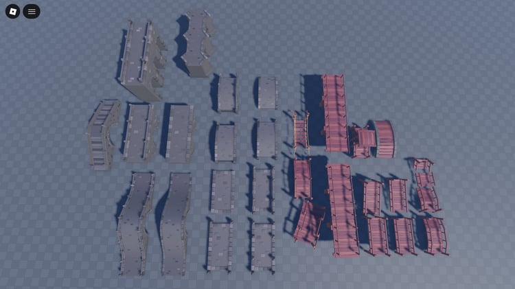 Environment bridge prop showcase